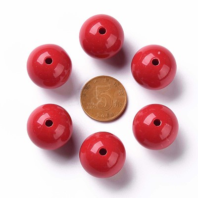 Opaque Acrylic Beads LS-X-MACR-S370-C20mm-A14-1