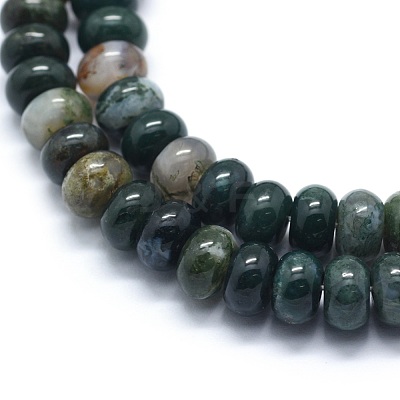 Natural Indian Agate Beads Strands G-E507-06A-1