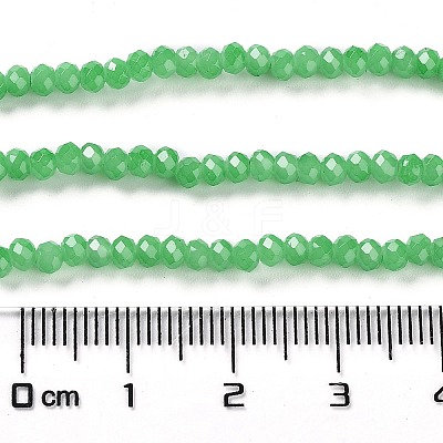 Baking Paint Imitation Jade Glass Bead Strands LS-DGLA-A034-J2MM-A10-1