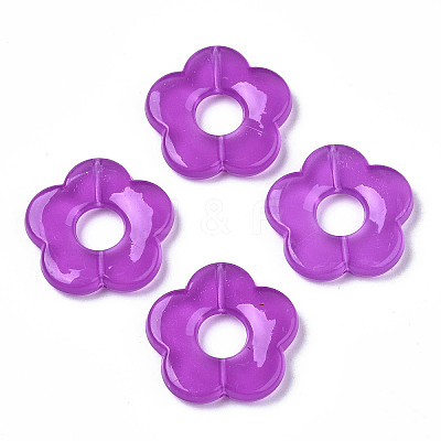 Imitation Jelly Acrylic Beads LS-MACR-S272-93B-1