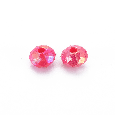 Opaque Acrylic Beads MACR-Q239-018C-09-1