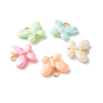 Opaque Acrylic Pendants PALLOY-JF00837-1