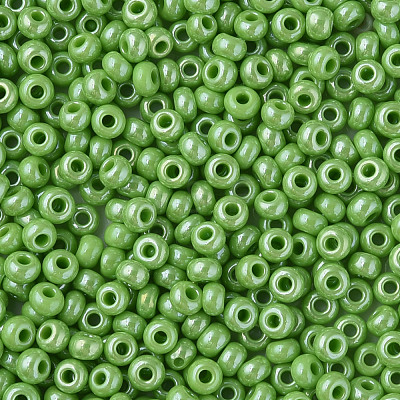 8/0 Czech Opaque Glass Seed Beads SEED-N004-003A-04-1