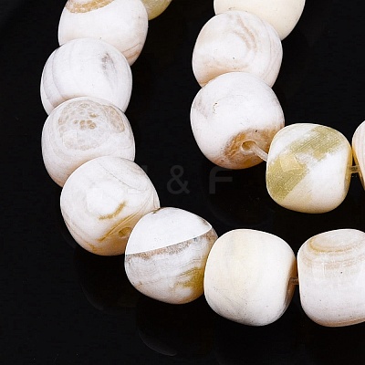 Natural Fire Crackle Agate Beads Strands G-Q606-94A-1