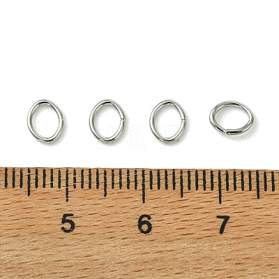 SHEGRACE Brass Closed Jump Rings XGRBA8622-802P-1