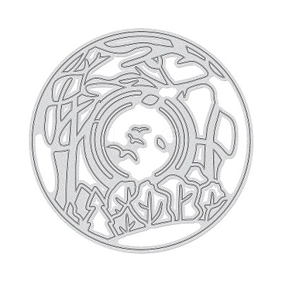 Halloween Carbon Steel Cutting Dies Stencils DIY-WH0170-060-1