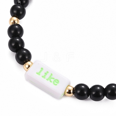 Stretch Bracelets BJEW-JB05682-1