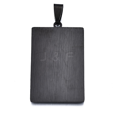 201 Stainless Steel Pendants STAS-S105-LA461-15-1