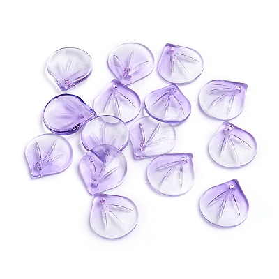 Transparent Glass Charms LS-GLAA-H016-05E-17-1