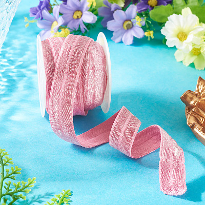 5 Yards Sparkle Polyester Ribbons OCOR-TA0003-53C-1
