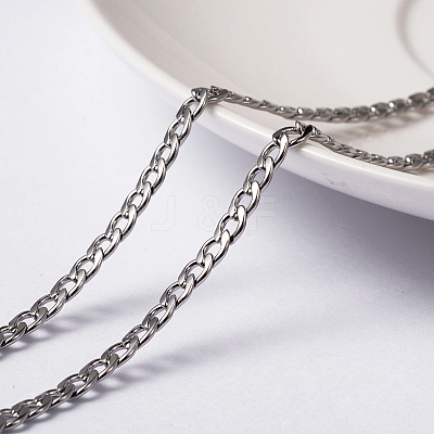 Tarnish Resistant 304 Stainless Steel Twisted Chain CHS-L014-04P-1
