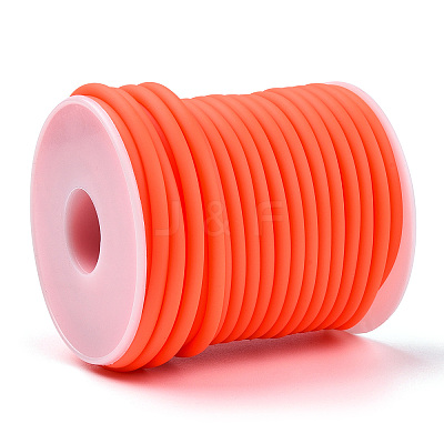 Hollow Pipe PVC Tubular Synthetic Rubber Cord RCOR-R007-4mm-04-1