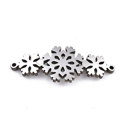 Non-Tarnish 304 Stainless Steel Link Connectors X-STAS-T059-17P-1