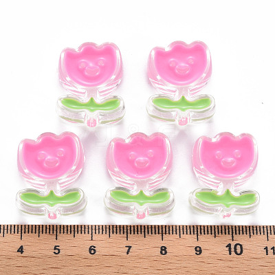 Transparent Acrylic Beads MACR-S374-03A-01-1