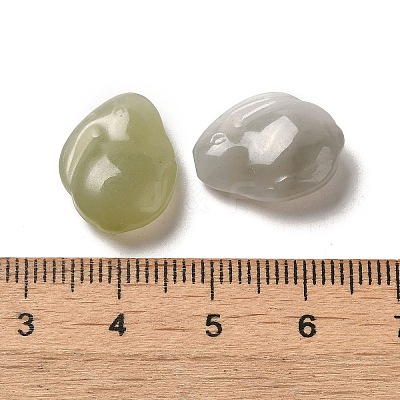Natural Nephrite Jade Pendants G-NH0007-04-1