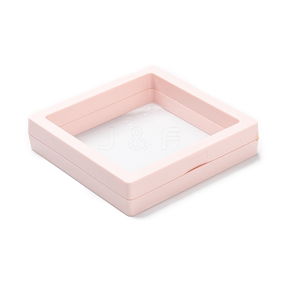 Square Transparent PE Thin Film Suspension Jewelry Display Box LS-X1-CON-D009-01A-04-1
