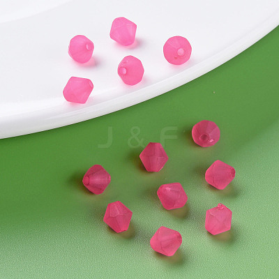 Frosted Acrylic Beads MACR-S373-61K-09-1