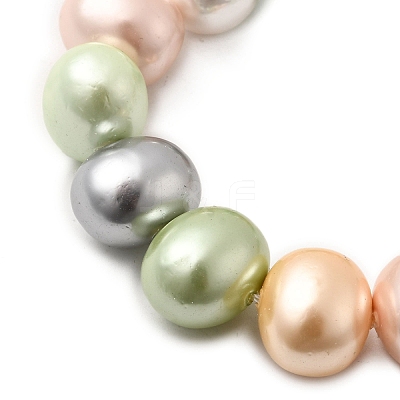 Shell Pearl Beads Strands BSHE-F013-01H-1