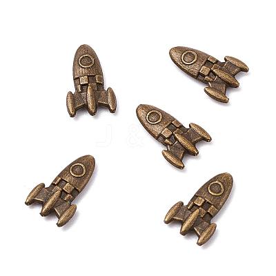 Zinc Alloy Cabochons PALLOY-WH0036-25AB-1