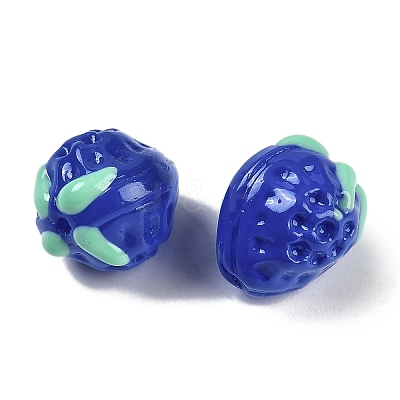 Handmade Lampwork Beads Strand LAMP-I027-10H-1