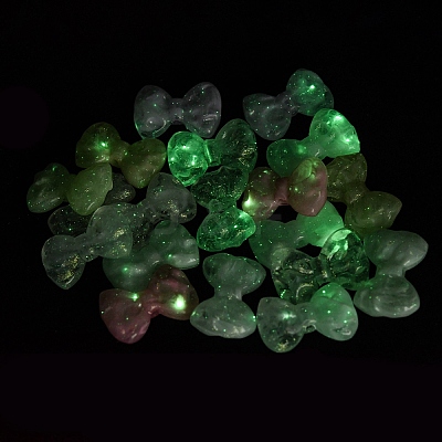 Luminous Transparent Acrylic Beads LACR-S001-06-1