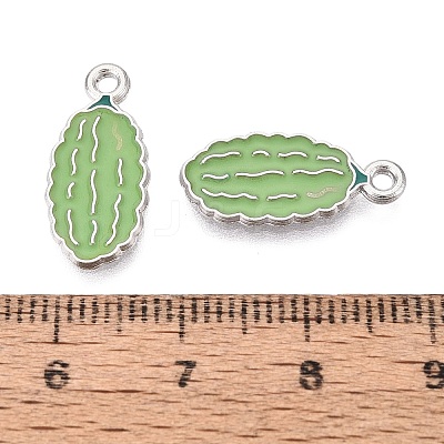 Alloy Enamel Pendants ENAM-Q003-13P-1