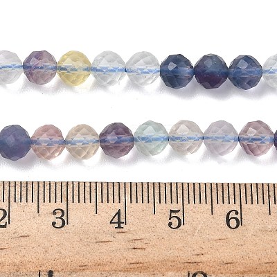 Natural Fluorite Beads Strands G-F717-10-1