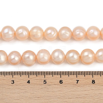 Natural Cultured Freshwater Pearl Beads Strands PEAR-I007-07Z-07B-1
