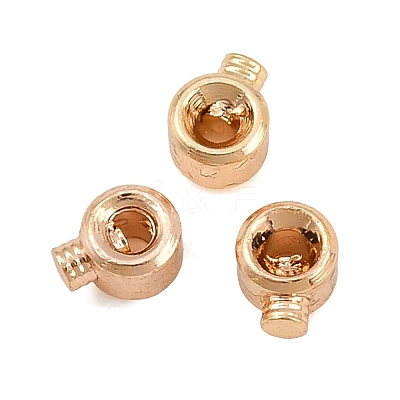 Brass Crimp Beads KK-CBA7BFE-02A-G-1