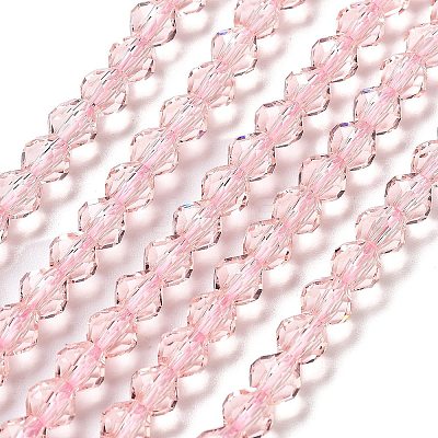 Transparent Glass Beads Strands GLAA-A014-03A-1