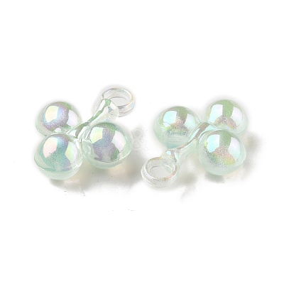UV Plating Acrylic Pendants OACR-K005-20-1