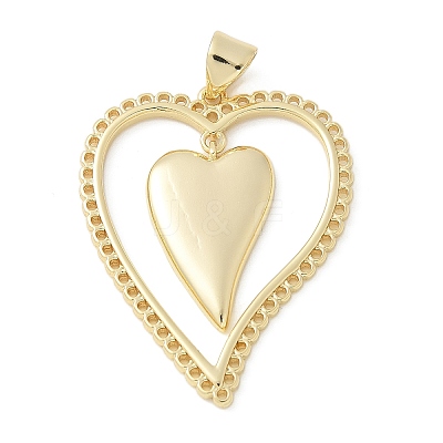 Brass Pendants KK-K298-03G-1