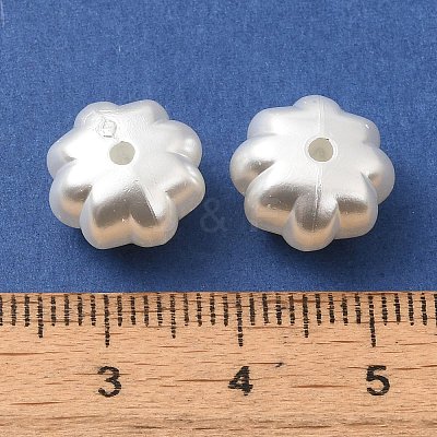 ABS Plastic Imitation Pearl Beads KY-I009-15-1