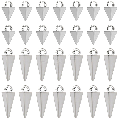 100Pcs 2 Styles Alloy Pendants FIND-SC0019-86P-1