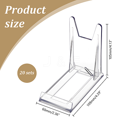 Plastic Mobile Phone Holders DJEW-WH0015-121-1