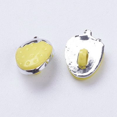 CCB Plastic Shank Strawberry Buttons BUTT-E095-10-1