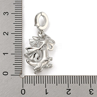 Long-Lasting Plated Brass Pendant Bails KK-O008-02B-P-1