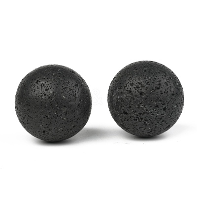 Natural Lava Rock Beads G-M358-01C-1