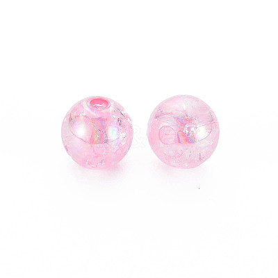 Transparent Crackle Acrylic Beads LS-MACR-S373-66-L04-1