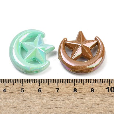 Opaque Acrylic Beads OACR-C022-11-1