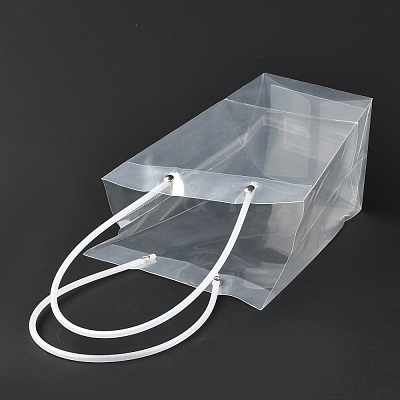 Valentine's Day Trapezoid PP Plastic Gift Bags ABAG-L015-01A-1
