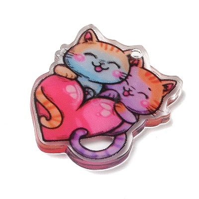 Printed Acrylic Pendants AC-CBADA31-01-1