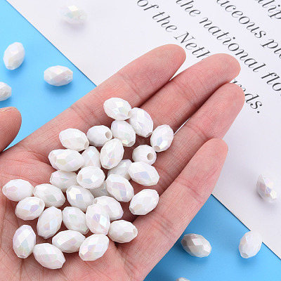Opaque Acrylic Beads TACR-S153-32I-09-1