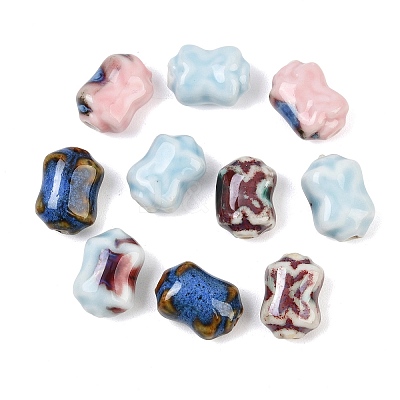 Vintage Handmade Porcelain Beads PR-CBA13CB-05-1