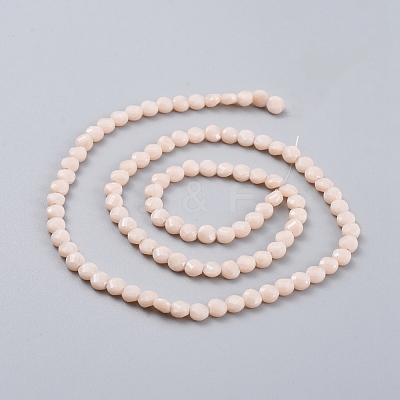 Glass Beads Strands EGLA-J149-B11-1