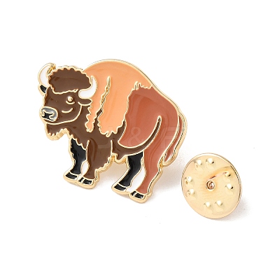 Yak Enamel Pins LS-JEWB-L022-01A-G-1