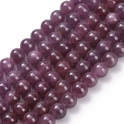 Natural Ruby Beads Strands G-L631-A01-6mm-AA-1