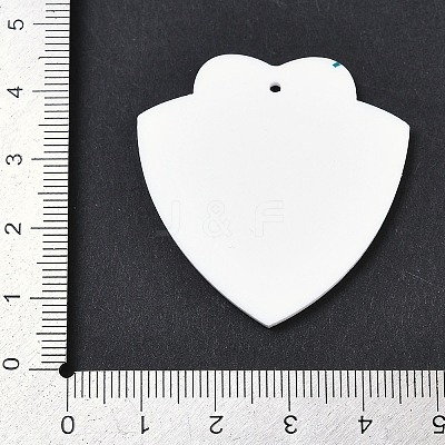 Opaque Acrylic Pendants FIND-K017-07-1