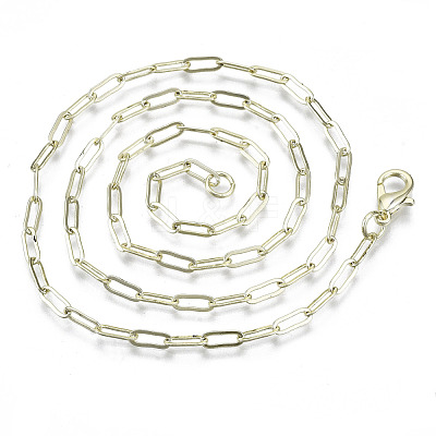 Brass Paperclip Chains MAK-S072-10B-14KC-1