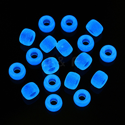 Transparent & Luminous Plastic Beads KY-T025-01-H09-1
